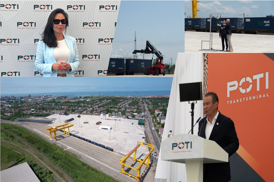 ОФИЦИАЛЬНОЕ ОТКРЫТИЕ МУЛЬТИМОДАЛЬНОГО ТЕРМИНАЛА PTC HOLDING В ПОРТУ ПОТИ