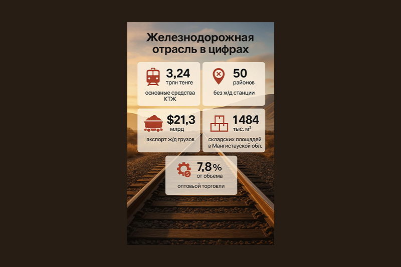 Железнодорожная отрасль в цифрах